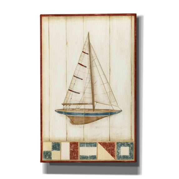 Epic Graffiti "Americana Yacht II" by Ethan Harper, Canvas Wall Art, 26"x40"