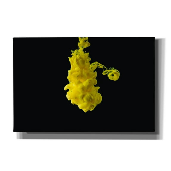 Epic Graffiti 'And it Was All Yellow' by Epic Portfolio, Canvas Wall Art, 18"x12"