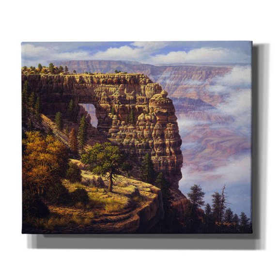 Epic Graffiti 'Angel's Window' by R. Hed, Canvas Wall Art, 24"x20"