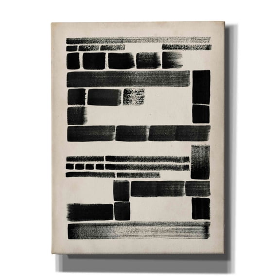 Epic Graffiti 'Antique Dash II' by Grace Popp, Canvas Wall Glass, 12"x16"