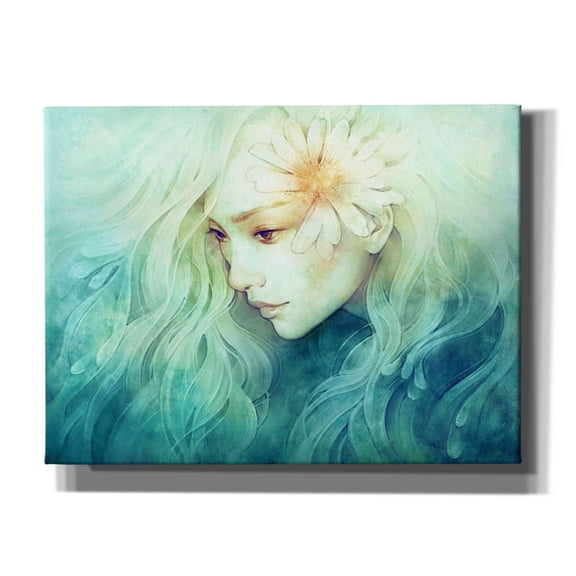Epic Graffiti 'April' by Anna Dittman, Giclee Canvas Wall Art, 16"x12"