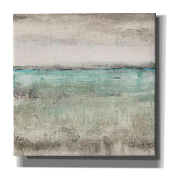 Epic Graffiti 'Aqua Horizon II' by Tim O'Toole Canvas Wall Art, 37"x37"