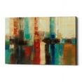 thumbnail image 1 of Epic Graffiti  "Aqua Horizon" by Silvia Vassileva, Giclee Canvas Wall Art, 12"x18" 18" x 26", 1 of 2