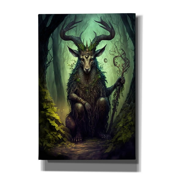 Epic Graffiti 'Areg' by The Golden Valley Canvas Wall Art, 40" x 60"