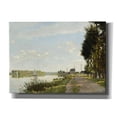thumbnail image 1 of Epic Graffiti 'Argenteuil' by Claude Monet, Giclee Canvas Wall Art, 54"x40", 1 of 8