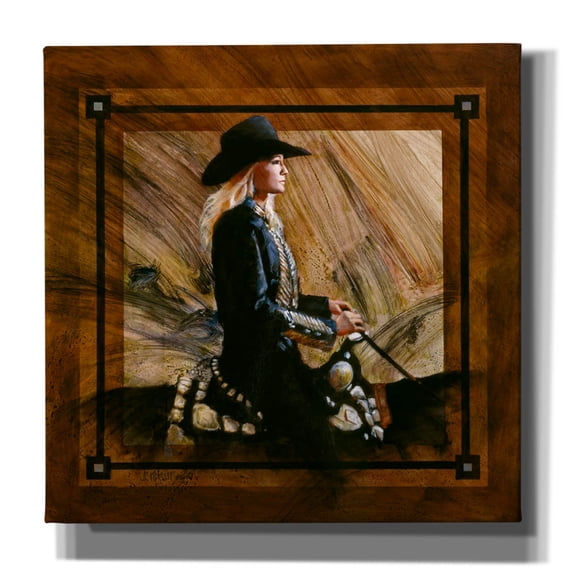 Epic Graffiti 'Arrival II' by J. E. Knauf, Canvas Wall Art, 37"x37"