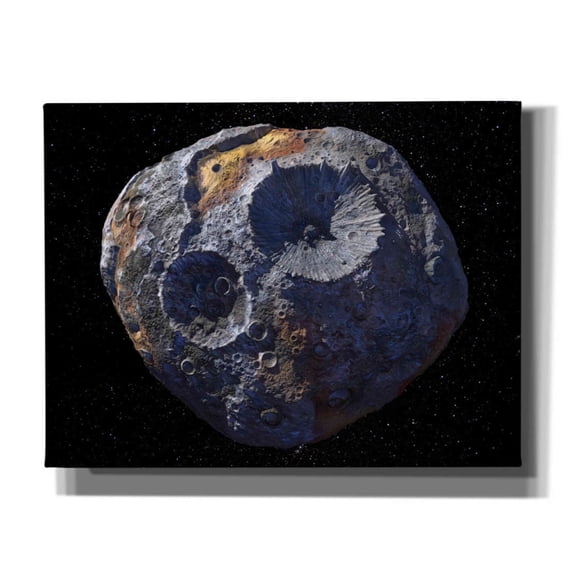 Epic Graffiti 'Asteroid,' Canvas Wall Art, 34"x26"