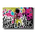 thumbnail image 1 of Epic Graffiti 'Astronaut Graffiti Art 5' by Irena Orlov Giclee Canvas Wall Art, 26"x18", 1 of 2