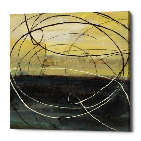 Epic Graffiti 'At Dawn Crop' by Albena Hristova, Canvas Wall Art, 26"x26"