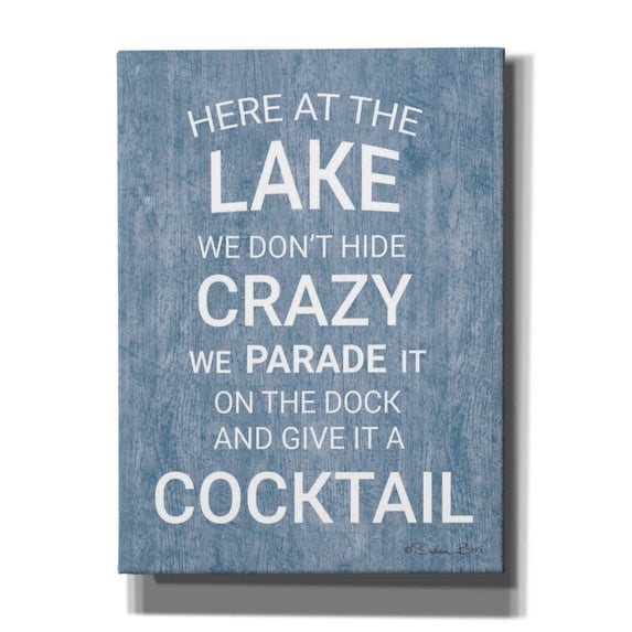 Epic Graffiti 'At the Lake' by Susan Ball, Canvas Wall Art, 40"x54"