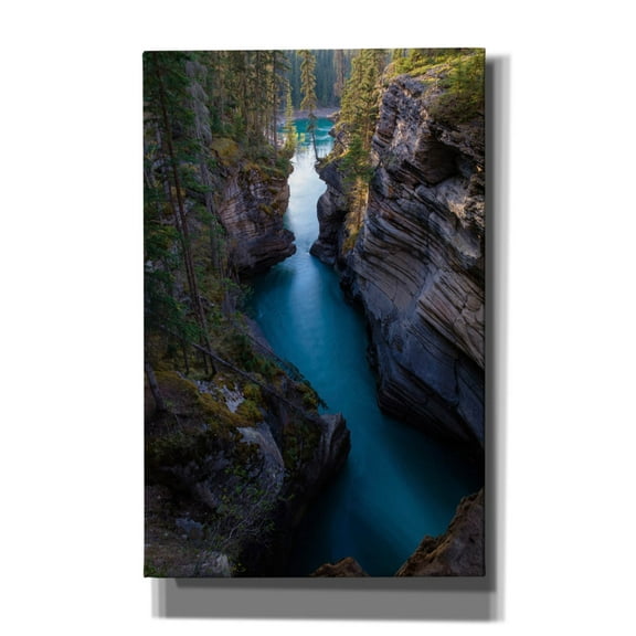Epic Graffiti 'Athabasca River 1' by Joe Reimer Photography, Canvas Wall Art, 26"x40"