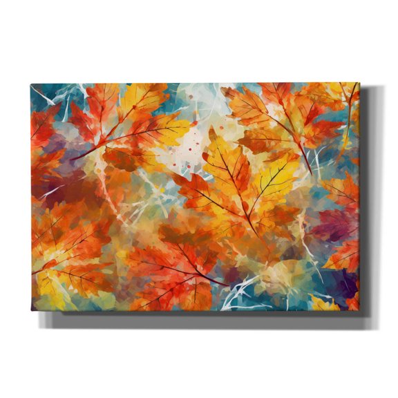 Epic Graffiti 'Autumn Leaves' by Andreas Magnusson Canvas Wall Art, 26" x 18"