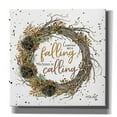 thumbnail image 1 of Epic Graffiti 'Autumn in Calling Wreath' by Cindy Jacobs, Canvas Wall Art, 18"x18", 1 of 2