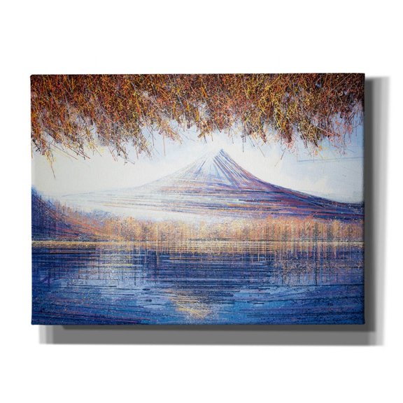 Epic Graffiti 'Autumn in Japan' by Marc Todd, Canvas Wall Art, 16"x12"