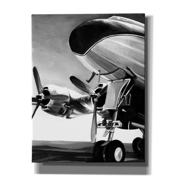 Epic Graffiti 'Aviation Icon II' by Ethan Harper, Giclee Canvas Wall Art, 26"x34"