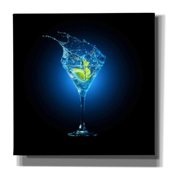 Epic Graffiti 'Aviation Splash' by Epic Portfolio, Canvas Wall Art, 18"x18"