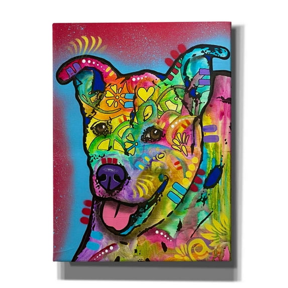 Epic Graffiti 'Awwww Yeah' by Dean Russo, Canvas Wall Art, 12"x16"
