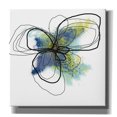 thumbnail image 1 of Epic Graffiti 'Azure Petals II' by Jan Weiss, Canvas Wall Art, 18"x18", 1 of 2