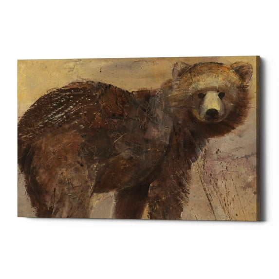 Epic Graffiti 'Backward Glance' by Albena Hristova, Canvas Wall Art, 60"x40"