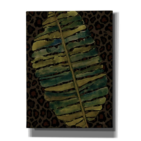 Epic Graffiti 'Banana Leaf' by Cindy Jacobs, Canvas Wall Art, 40"x54"