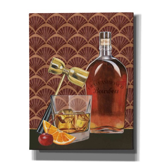 Epic Graffiti 'Bar Gatsby II' by Grace Popp, Canvas Wall Art, 26"x34"