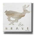 thumbnail image 1 of Epic Graffiti 'Be Brave Deer' by Cindy Jacobs, Canvas Wall Art, 12"x12", 1 of 2