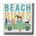 thumbnail image 1 of Epic Graffiti 'Beach Bums Truck I square' by Michael Mullan, Canvas Wall Art, 26"x26", 1 of 3