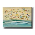 thumbnail image 1 of Epic Graffiti 'Beach Day' by Silvia Vassileva, Canvas Wall Art, 26"x18", 1 of 2