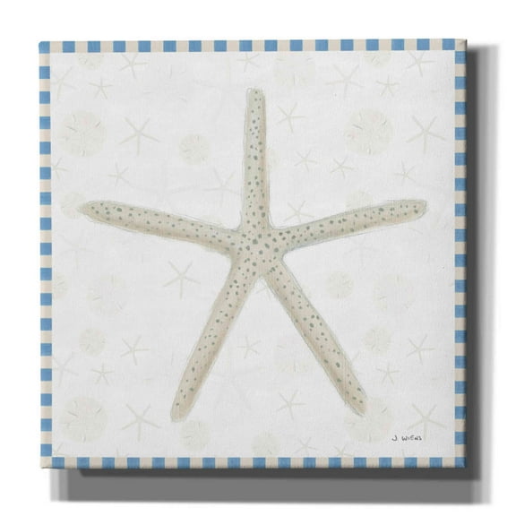 Epic Graffiti 'Beach Days III' by James Wiens, Canvas Wall Art, 12"x12"