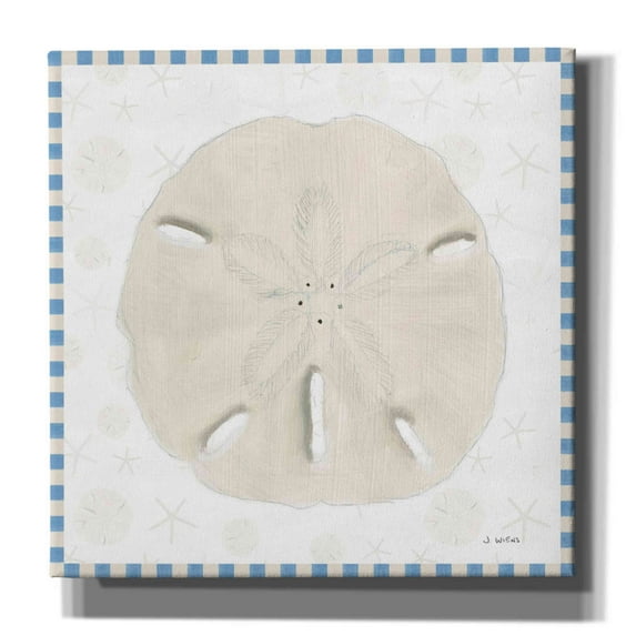 Epic Graffiti 'Beach Days VII' by James Wiens, Canvas Wall Art, 12"x12"