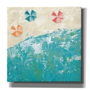 Epic Graffiti Beach Days by Sarah Adams, Canvas Wall Art, 26"x26"