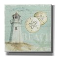 thumbnail image 1 of Epic Graffiti 'Beach House I' by Lisa Audit, Canvas Wall Art, 26"x26", 1 of 8