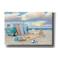 thumbnail image 1 of Epic Graffiti 'Beach Ride II' by James Wiens, Canvas Wall Art, 26"x18", 1 of 2