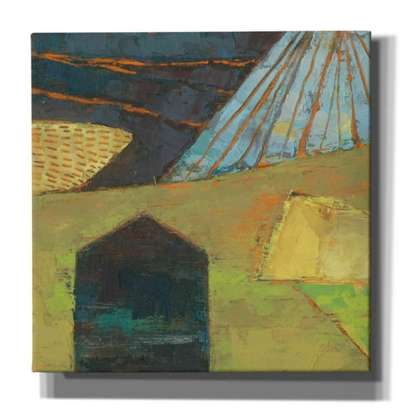 Epic Graffiti 'Bear Valley Barn I' by Sue Jachimiec, Canvas Wall Art, 37"x37"