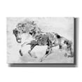 thumbnail image 1 of Epic Graffiti 'Beautiful Floral Horse 1-4' by Irena Orlov, Canvas Wall Art, 26"x18", 1 of 3