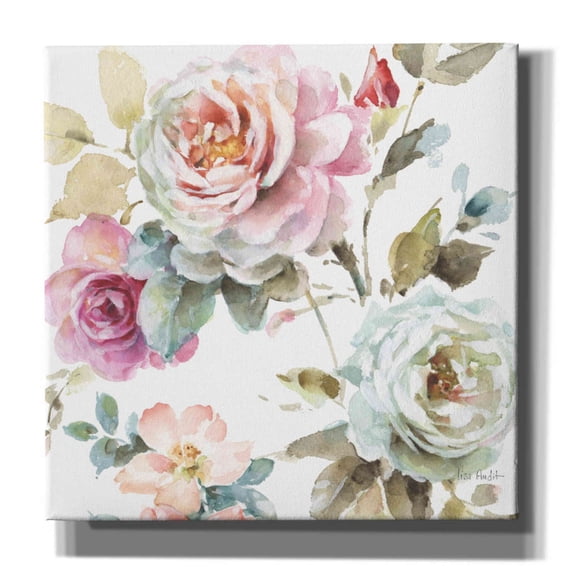Epic Graffiti 'Beautiful Romance V' by Lisa Audit, Canvas Wall Art, 18"x18"