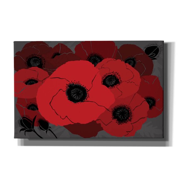 Epic Graffiti 'Beauts Rouges 1' by Art Licensing Studio Canvas Wall Art, 40" x 26"