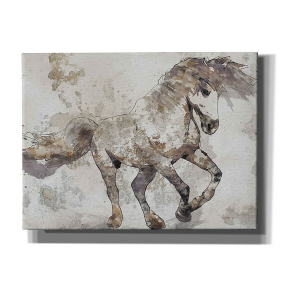 Epic Graffiti 'Bebeau Horse 2' by Irena Orlov, Canvas Wall Art, 16"x12"