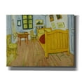 thumbnail image 1 of Epic Graffiti 'Bedroom in Arles' by Vincent van Gogh, Canvas Wall Art, 34"x26", 1 of 1