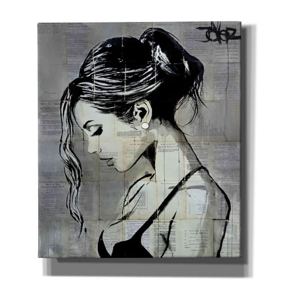 Epic Graffiti 'Being' by Loui Jover, Canvas Wall Art, 26"x30"