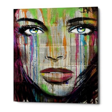 Epic Graffiti 'Bell' by Loui Jover, Canvas Wall Art, 16"x18"