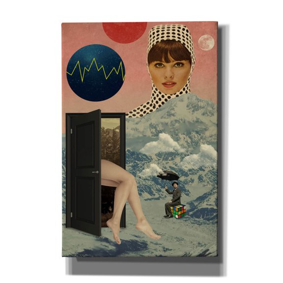 Epic Graffiti 'Beyond The Unknown' by Elo Marc, Canvas Wall Art, 12"x18"