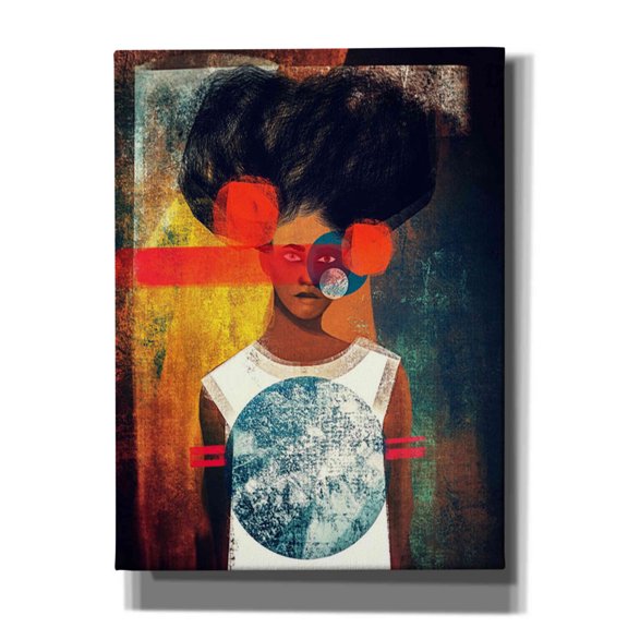 Epic Graffiti 'Blade Running' by Erin K Robinson, Canvas Wall Art, 12"x16"