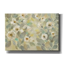 Epic Graffiti 'Blooming Branches' by Silvia Vassileva, Canvas Wall Art, 26"x18"