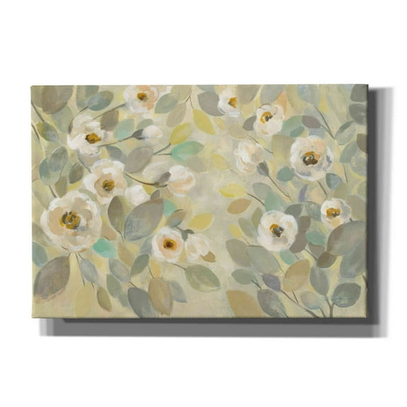 Epic Graffiti 'Blooming Branches' by Silvia Vassileva, Canvas Wall Art, 26"x18"