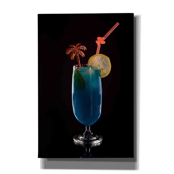 Epic Graffiti 'Blue Lagoon' by Epic Portfolio, Canvas Wall Art, 40"x60"