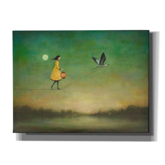 Epic Graffiti 'Blue Moon Expedition' by Duy Huynh, Canvas Wall Art, 16"x12"