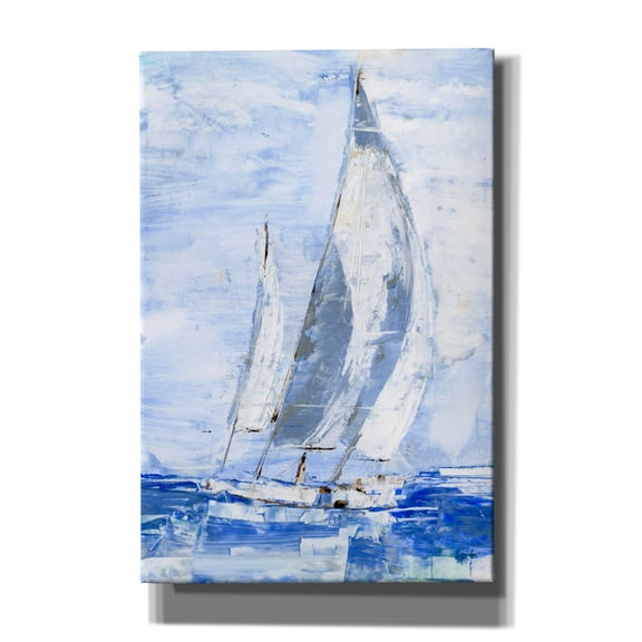 Epic Graffiti 'Blue Sails 2' by Ethan Harper Canvas Wall Art, 40" x 60"
