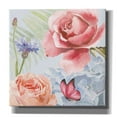 thumbnail image 1 of Epic Graffiti 'Boho Bouquet IV Blue' by James Wiens, Canvas Wall Art, 12"x12", 1 of 8