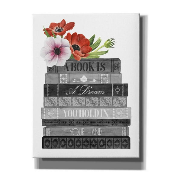 Epic Graffiti 'Book Dream I' by Grace Popp, Canvas Wall Art, 12"x16"